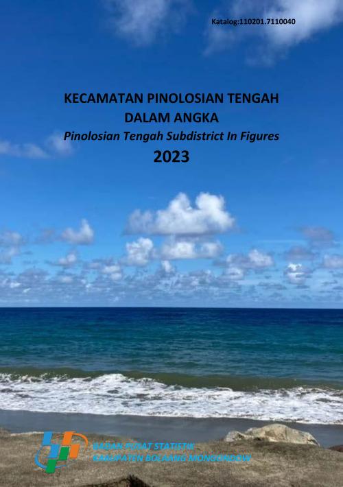 Pinolosian Tengah Subdistrict in Figures 2023