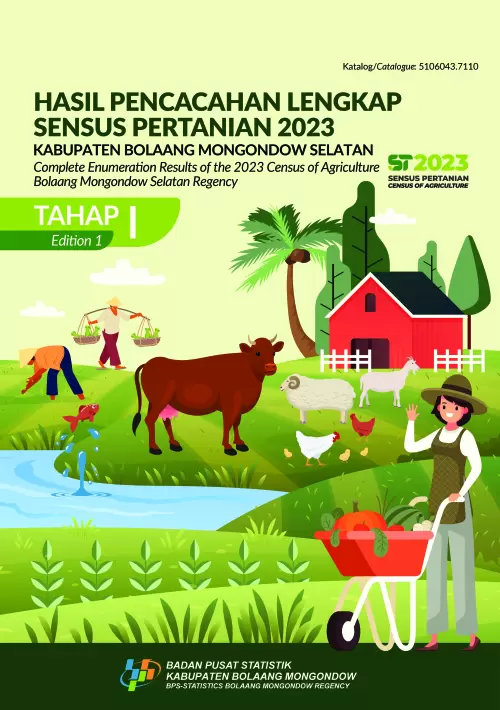Hasil Pencacahan Lengkap Sensus Pertanian 2023 - Tahap I Kabupaten Bolaang Mongondow Selatan